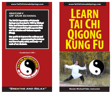 Tai Chi brochure
