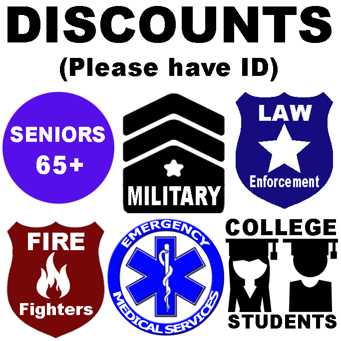 1 Month Unlimited – Seniors 65+, Military, Law Enforcement